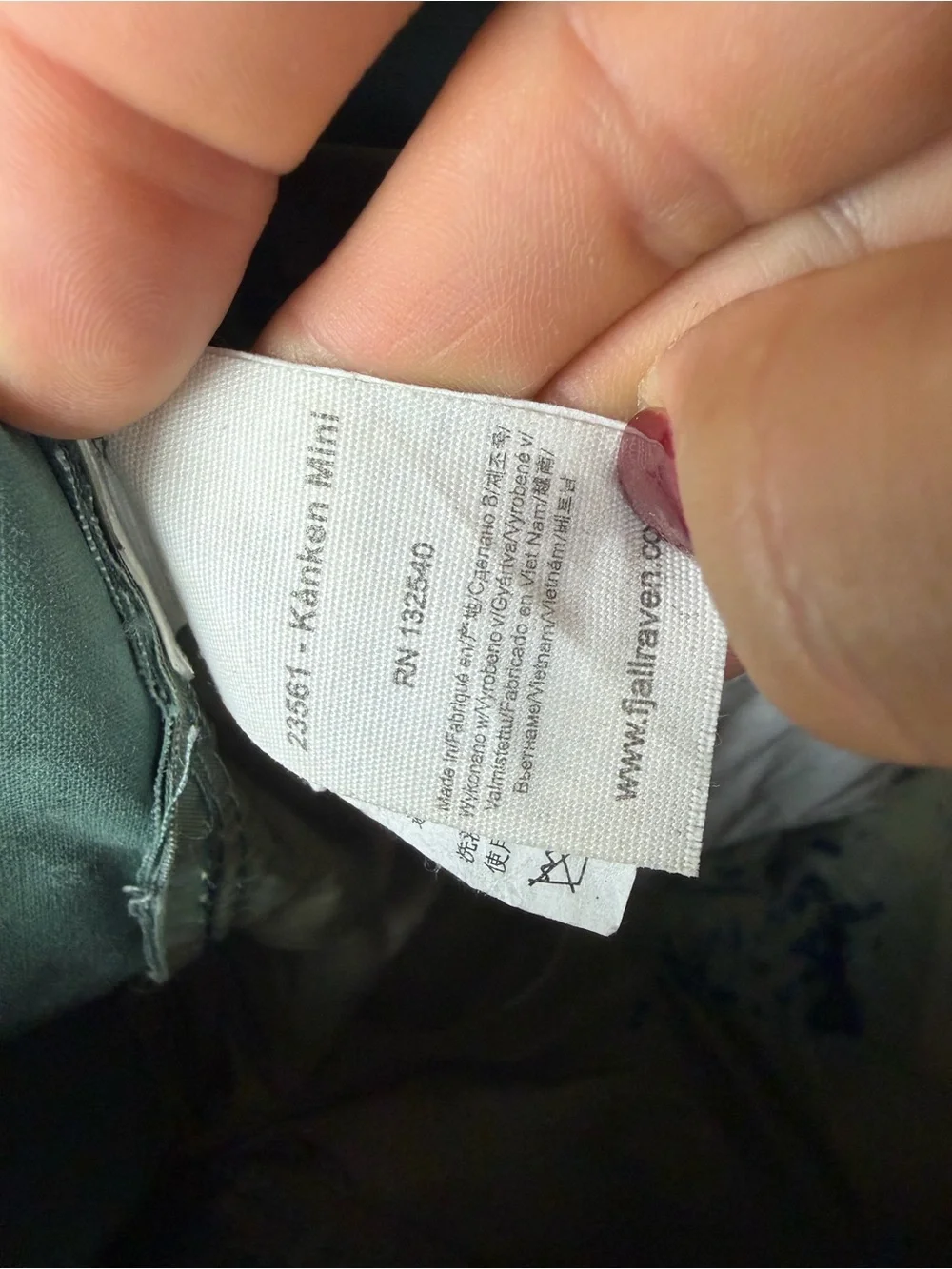 Fjallraven sustainably made